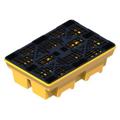 Экологический поддон NP2 для двух бочек 1220x820x320 мм