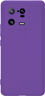 Мягкий Soft Touch чехол из силикона для XIAOMI 13 PRO с бархатной подкладкой