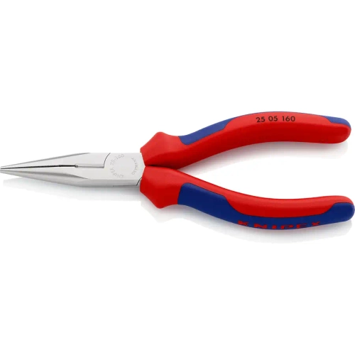 Длинногубцы хромированные 160 мм Knipex 25 05 160