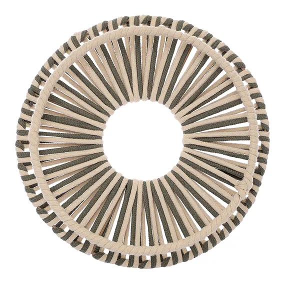 Корзина плетеная dholak grey из коллекции ethnic, размер l