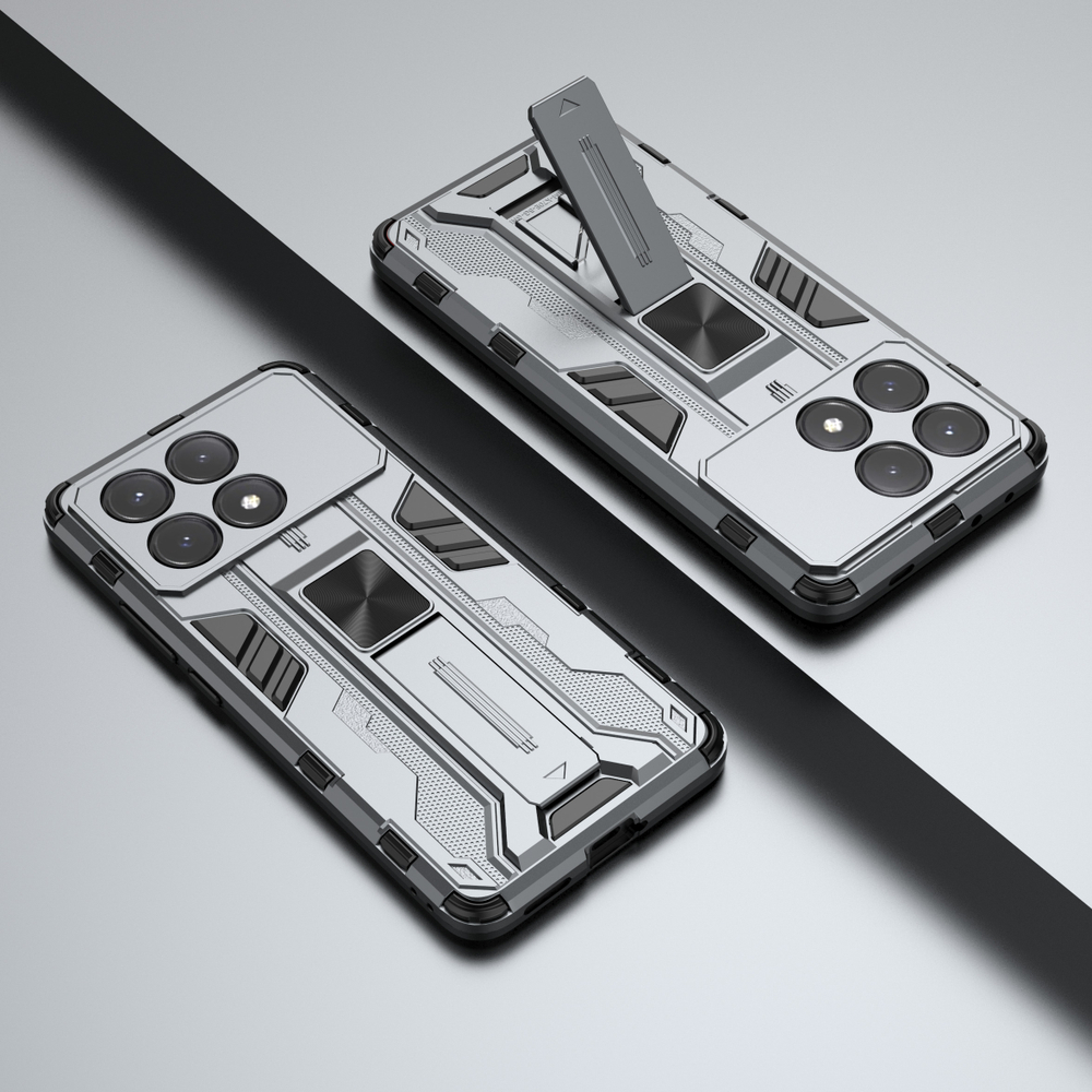 Противоударный чехол с подставкой Transformer для Poco X6 Pro
