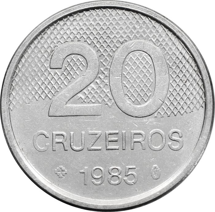 20 крузейро 1985 Бразилия
