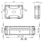 Защитный кейс Andbao SZ-3309