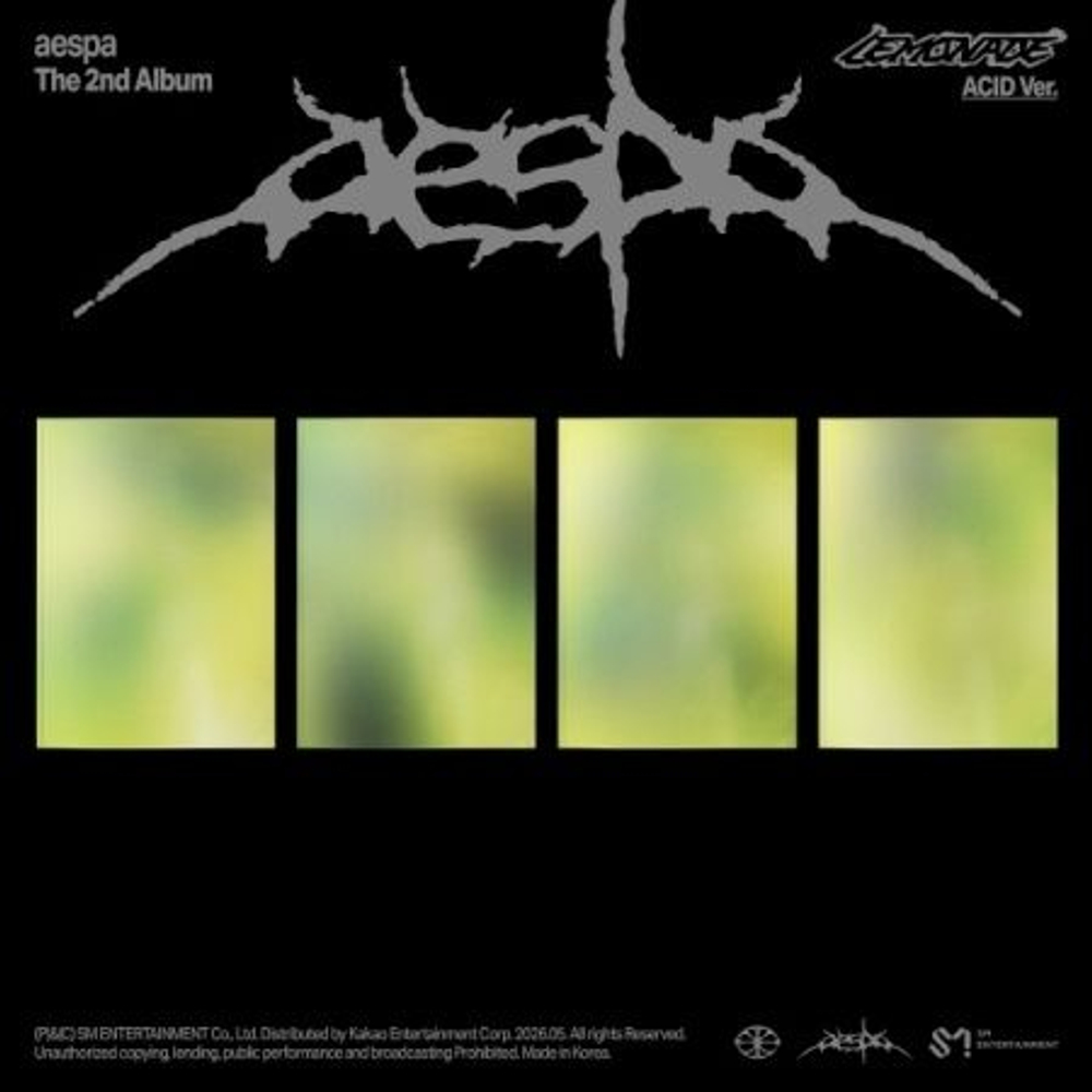 Альбом aespa - LEMONADE 2nd Album ACID RANDOM Version