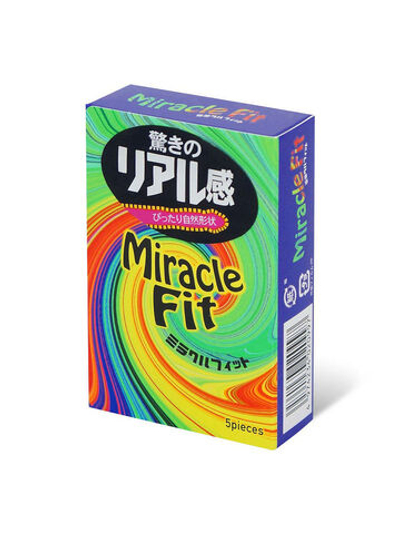 Презервативы SAGAMI Miracle Fit 5шт