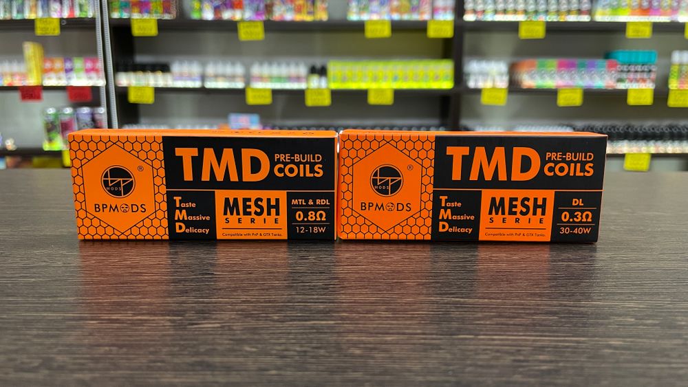 Испарители BP Mods TMD Pre-build Coils для Dovpo Ethos Boro Kit / Voopoo Drag S / Drag H80 S/ Drag X Испарители BP Mods TMD Pre-build Coils для Dovpo Ethos Boro Kit / Voopoo Drag S / Drag H80 S/ Drag X