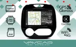 Магнитола для Renault Kaptur 2016+ - Vaycar VA63-0733-2K на Android 13, Быстрая, 2K QLED, CarPlay, 4G SIM-слот