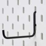 Набор крючков IKEA SKADIS (СКОДИС), Черный, 2 шт