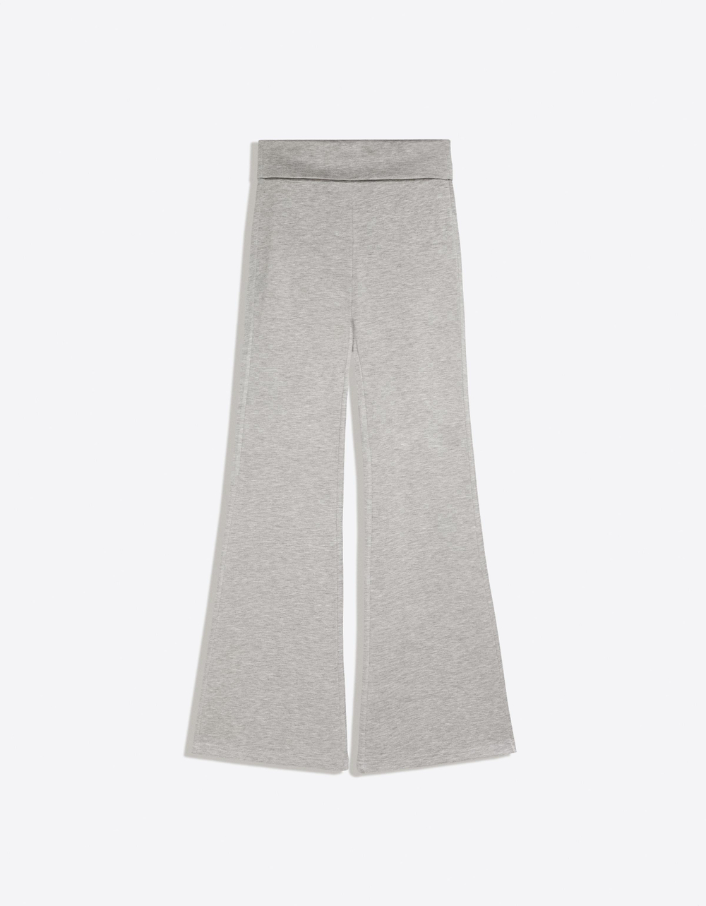 Женские трикотажные брюки клеш из модала - BERSHKA