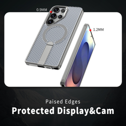 Прозрачный чехол Mesh Pro Magnetic Case для Samsung Galaxy S25 Ultra
