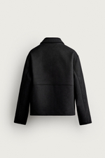 КУРТКА ИЗ СМЕСОВОЙ ШЕРСТИ КЛАССИЧЕСКОГО КРОЯ — ZARA · 8281/765