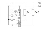 Реле времени PCR-515 2х8А 230В 2перекл. IP20 (диапазон времени 0.1сек-24дней)
