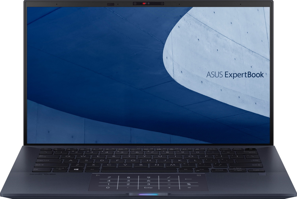 Ноутбук ASUS ExpertBook B9400CEA-KC0309R Intel i7-1165G7/16G/1T+1T SSD/14"; FHD IPS/Intel® Iris®/Number Pad/Win10 Pro Черный, 90NX0SX1-M03650