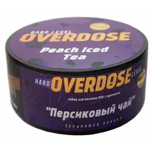 М. Табак для кальяна Overdose Персиковый чай, 100г.