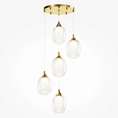 Подвесной светильник Аура / Aura E14х5, MOD016PL-05BS. TM Maytoni