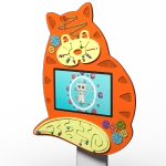 Интерактивная панель с бизибордом Service.Interactive "Котик", 24”