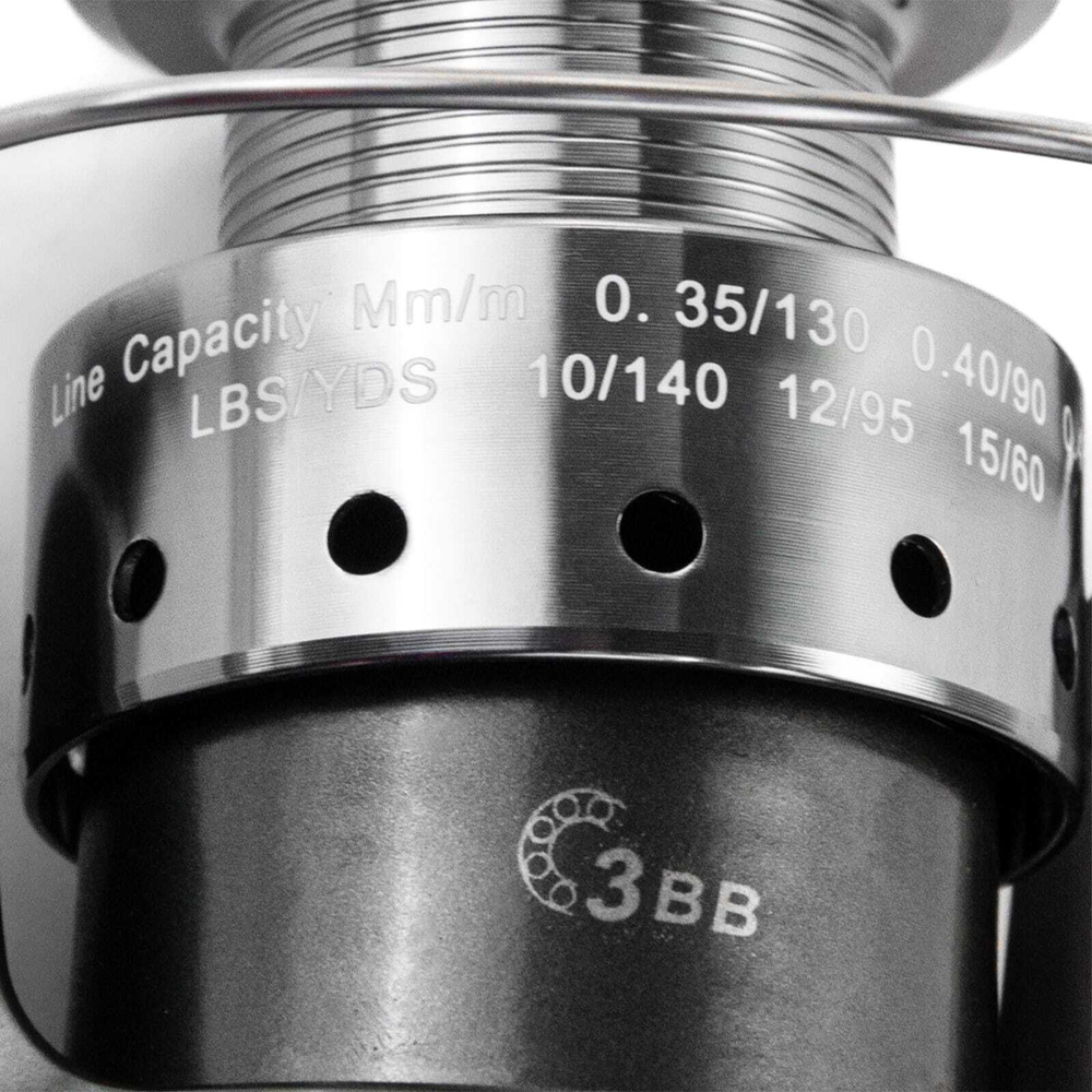 Безынерционная катушка 4000 Kaida CTR 403A (3BB, мет. шпуля)