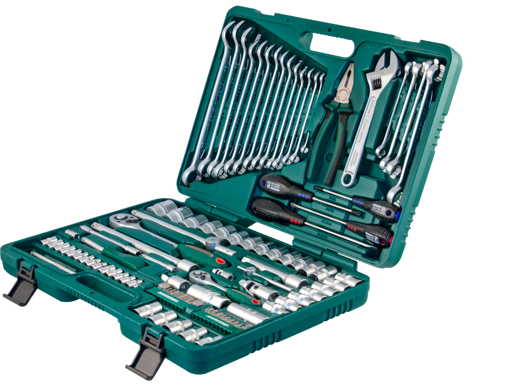 S04H624101SA (S04H624101SA18) Набор инструмента универсальный 1/4", 1/2"DR, 101 предмет