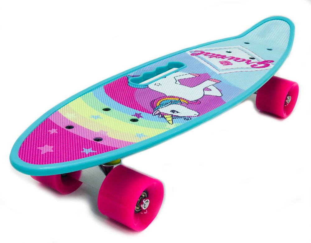 Скейтборд PWSport Print 22" Единорог