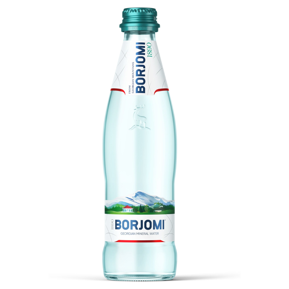 Минеральная вода Borjomi 0,33 л ст.б