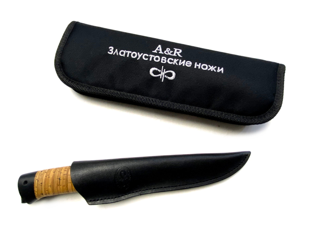 Нож Бекас, ручка из бересты, клинок 100Х13