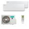 Мультисплит система на 2 комнаты Hisense AS-10UW4RXVQH01AG x 2 / AMW2-14U4RGC