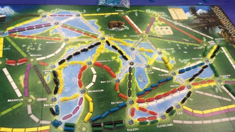 Ticket to Ride: Rails & Sails. Великие озера