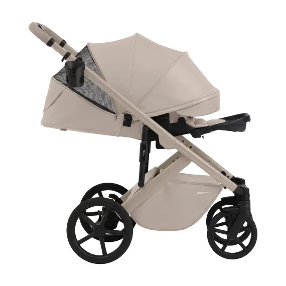 Коляска 2 в 1 SBL Dolce Cream Leather