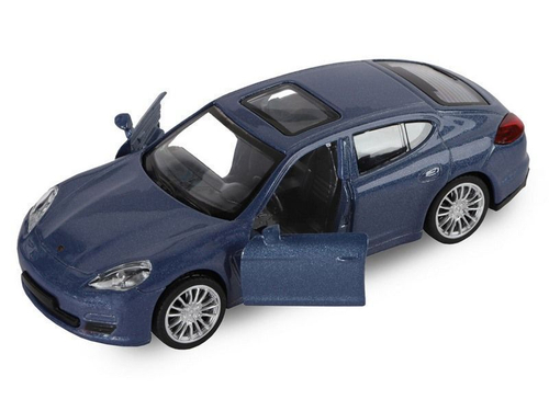Модель 1:43 Porsche Panamera S, синий перламутр, откр. двери, инерция