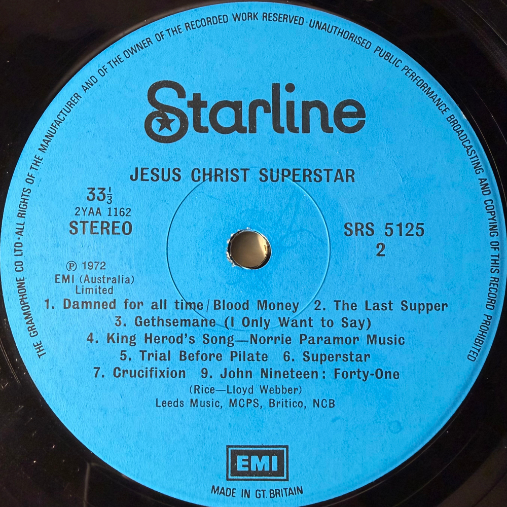 Jesus Christ Superstar (Англия 1972г.) Promo