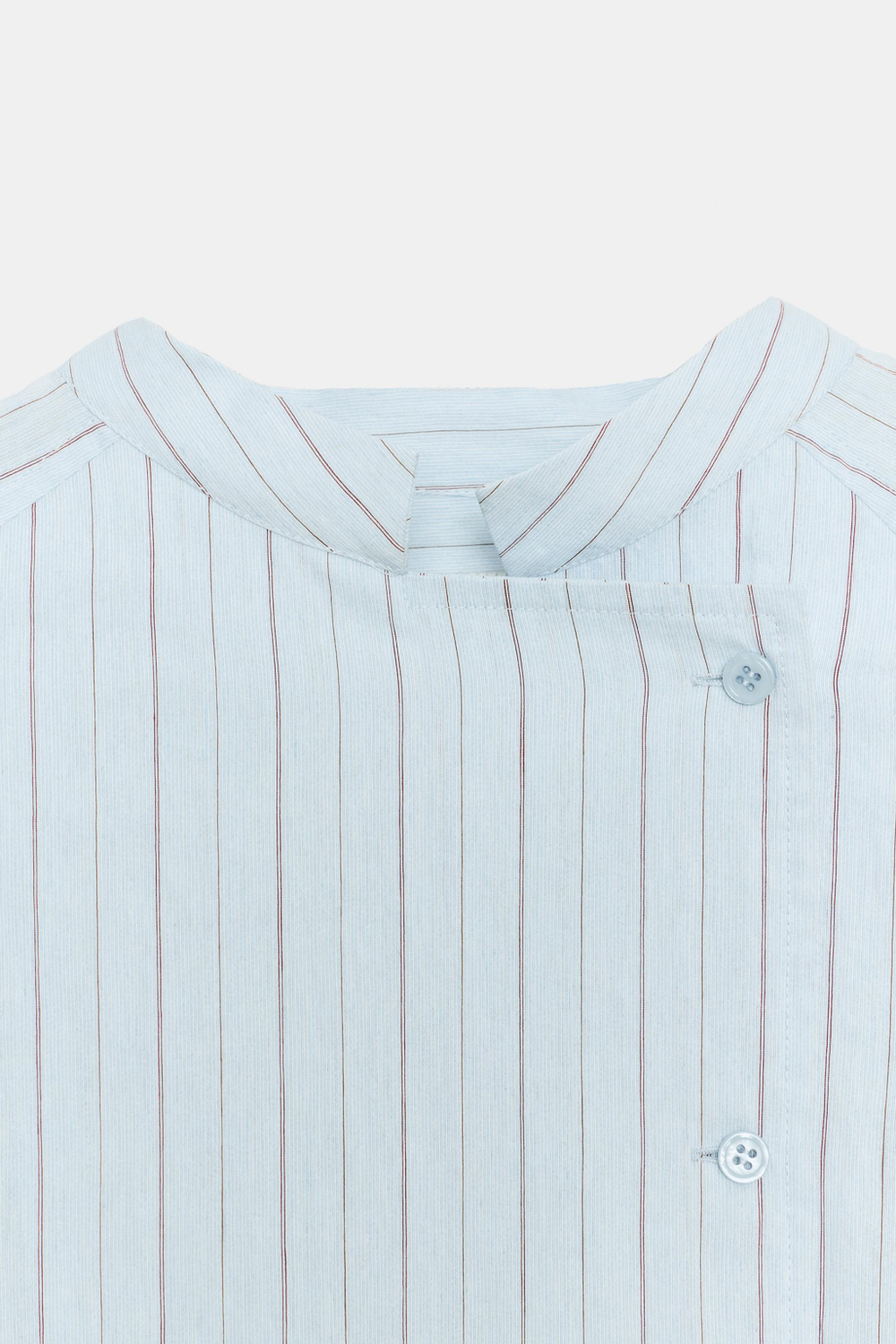 Асимметричная рубашка в полоску — ZW COLLECTION — ZARA