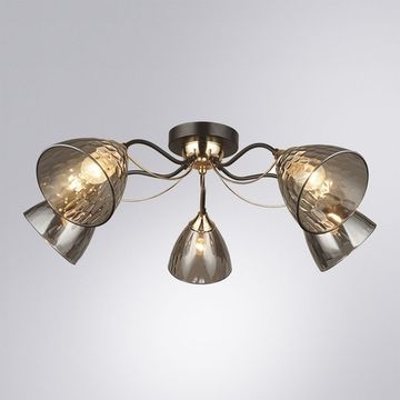 Потолочная люстра 5*Е27 A4366PL-5BK чёрный Lily Arte Lamp