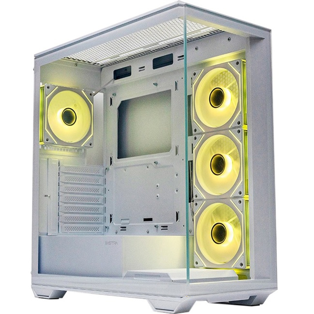 Корпус Midi-Tower XASTRA Q600 4ARGB-C10-WH White (Q600-4FM12A-C10-WH)