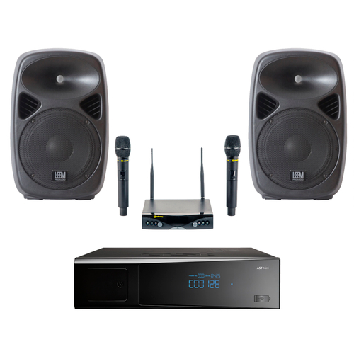 AST Mini + 2 радиомикрофона + 2 колонки