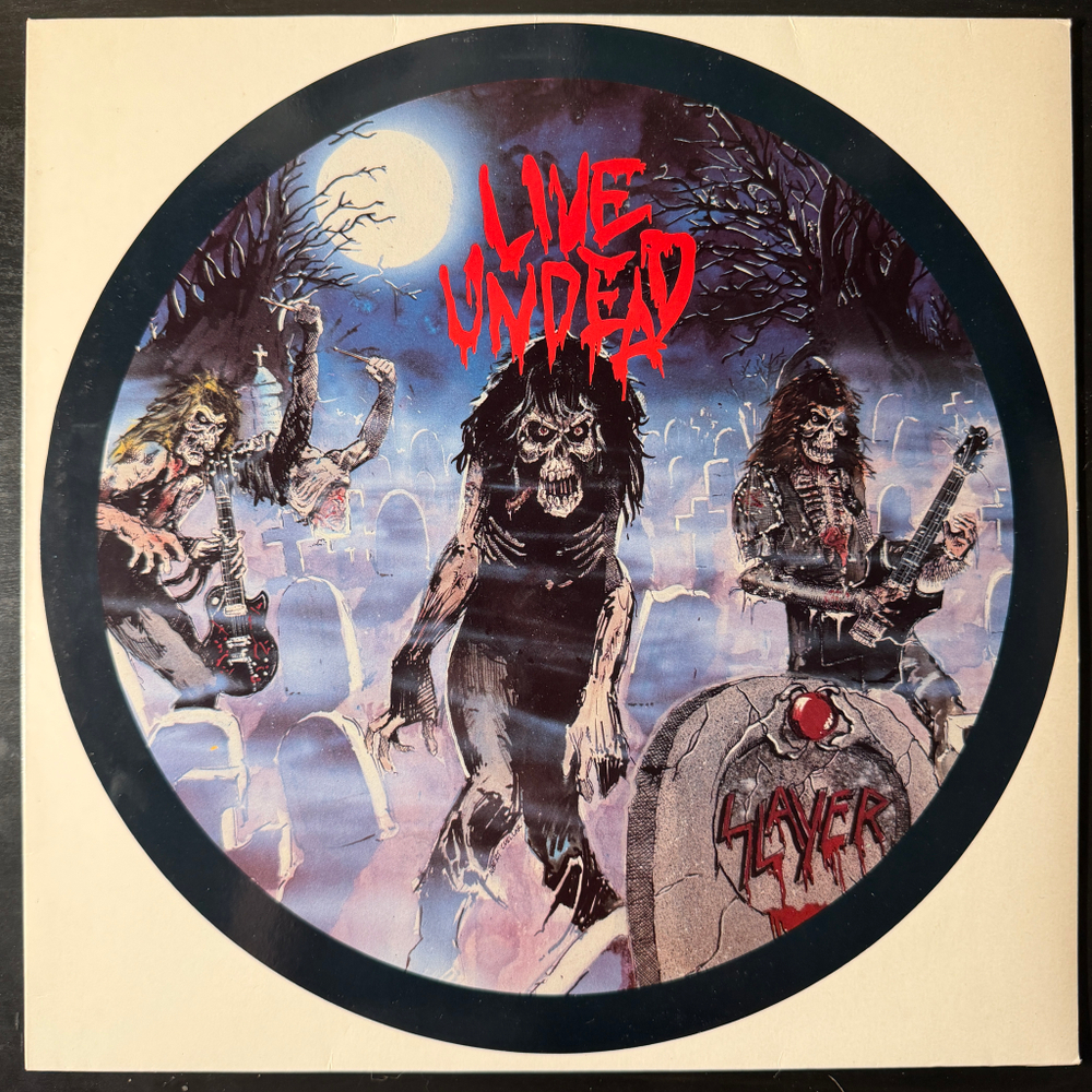 Slayer ‎– Live Undead (Голландия 1985г.) 12", 45 RPM, EP
