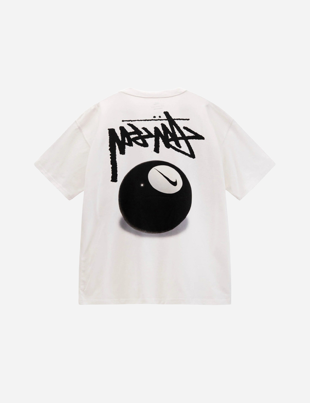 Nike x Stussy 8 Ball Tee "White"