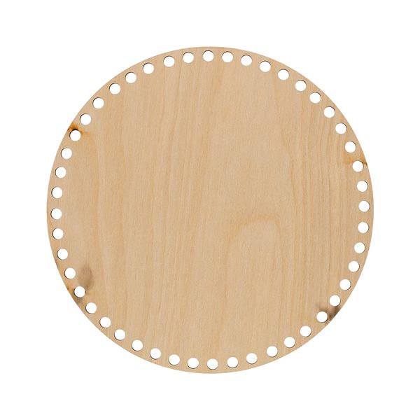 Заготовка из фанеры Панно с перфорацией Круг, ⌀24 см, 0.4 см, 0.4 см, БА-05 Mr.Carving