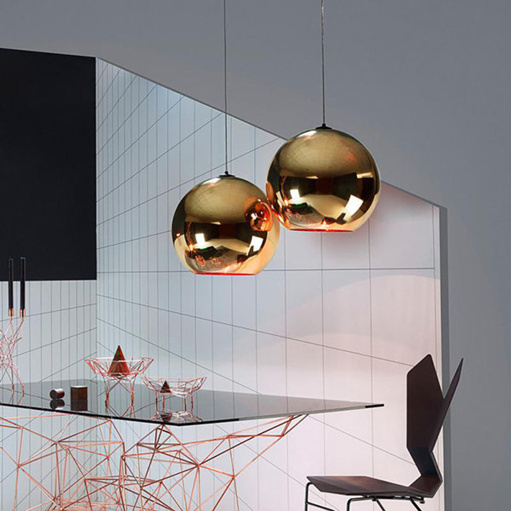 Tom Dixon Copper Shade  D35 светильник подвесной