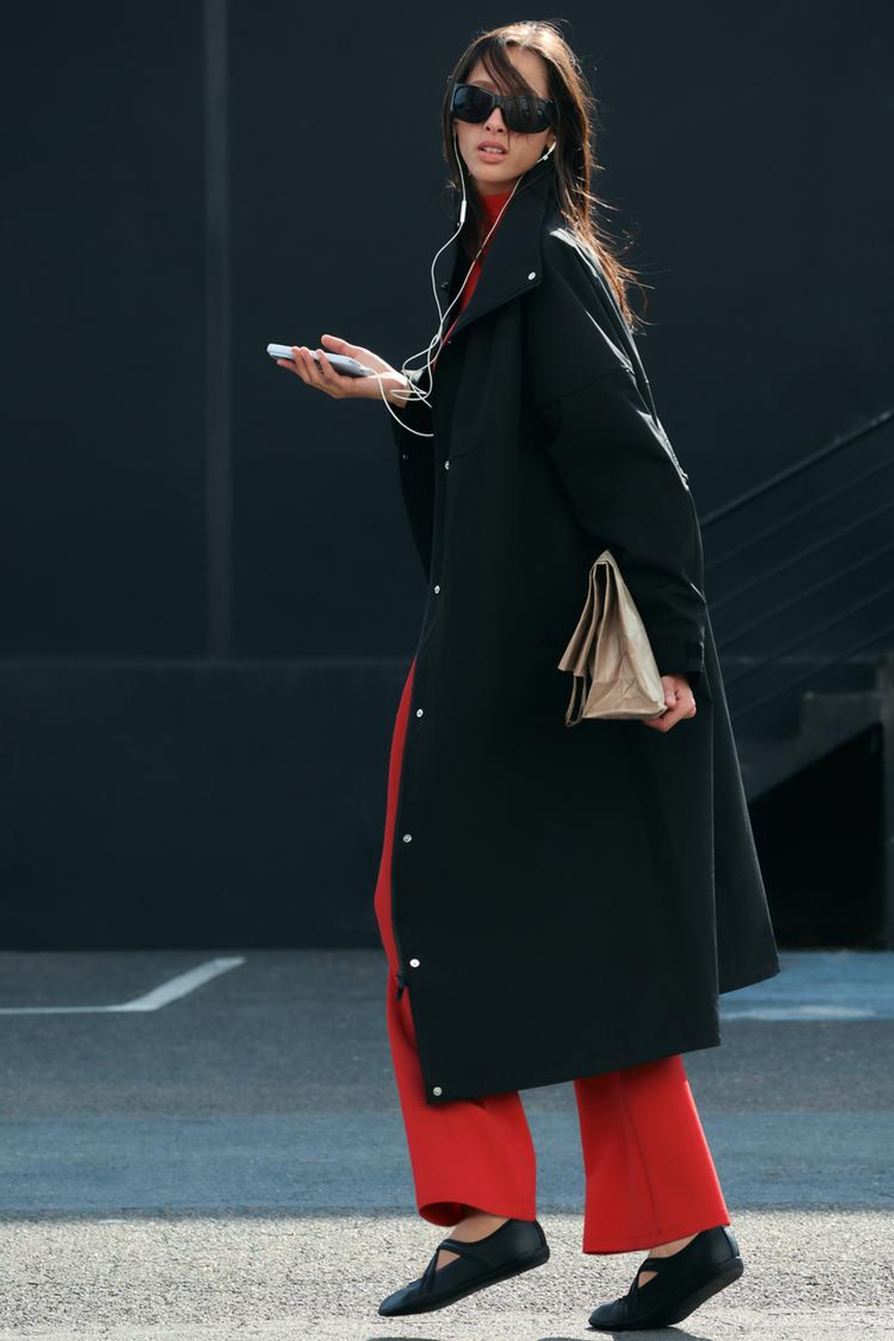 ZARA УДЛИНЕННАЯ ВЕТРОЗАЩИТНАЯ КУРТКА WATER REPELLENT, ЧЕРНЫЙ