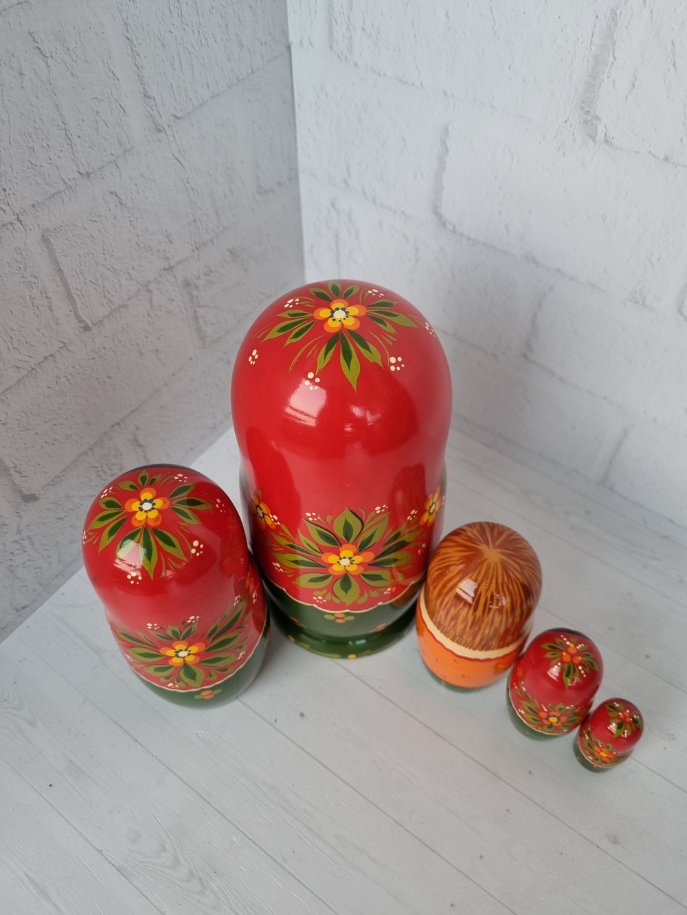 Матрешка "с курочкой" традиция 5мест