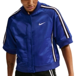 Женская теннисная куртка Nike Court Slam - old royal/black/white
