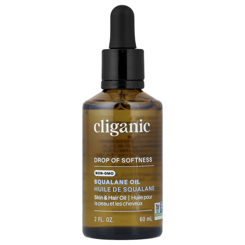 Cliganic, Drop of Softness™, сквалановое масло, 60 мл (2 жидк. унции)
