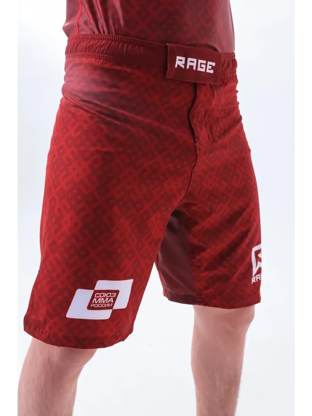 Шорты Rage MMA Union красный