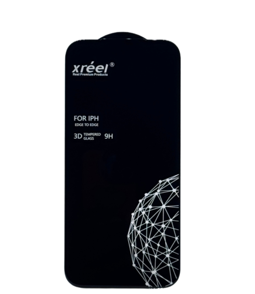 Защитное стекло для i-Phone 17/16 Pro Xreel Super Hardness 3D прозрачное