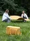 Плед для пикника и отдыха на пляже smart picnic, горчичный
