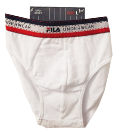Мужские спортивные боксеры Fila Man Brief 1 pack - белый