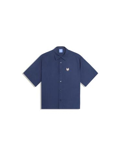 Мужская рубашка boxy fit с коротким рукавом ZOO YORK - BERSHKA