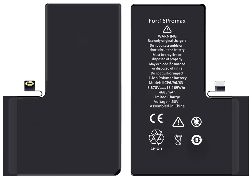 АКБ Батарея Аккумулятор iPhone 16 Pro Max Orig IC 100% Capacity