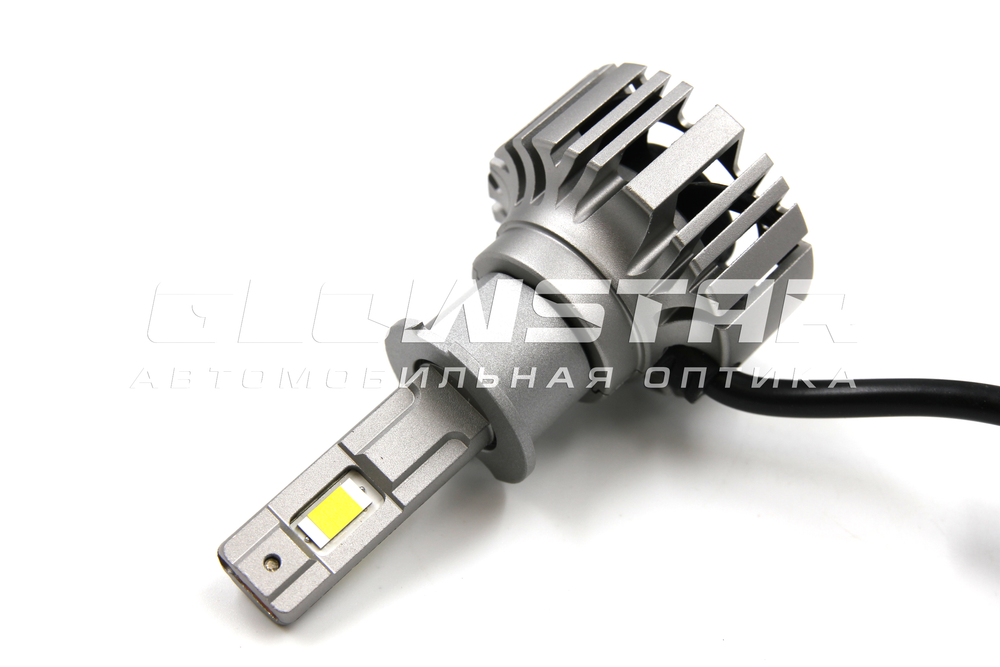 Светодиодные автолампы головного света F7/H3 с вентилятором, 12V,55W,5500K