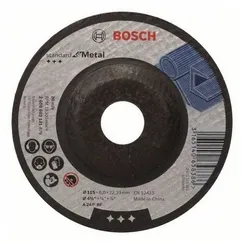 Зачистной круг Bosch Standard по металлу 115 х 6 мм